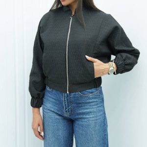 بامبر جکت کراپ فریال کد ۲۴۴۱۰